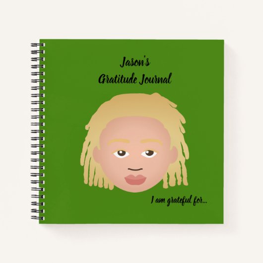 #Proud2BNaturalMe Personalized Gratitude Journals Notitieboek (Voorkant)