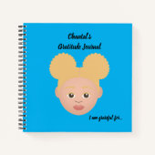 #Proud2BNaturalMe Personalized Gratitude Journals Notitieboek (Voorkant)