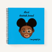 #Proud2BNaturalMe Personalized Gratitude Journals Notitieboek (Voorkant)