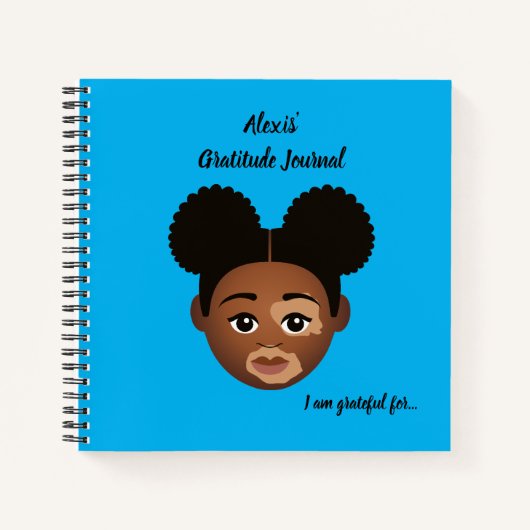 #Proud2BNaturalMe Personalized Gratitude Journals Notitieboek (Voorkant)