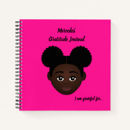 #Proud2BNaturalMe Personalized Gratitude Journals Notitieboek