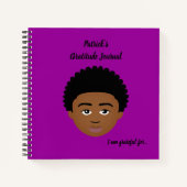 #Proud2BNaturalMe Personalized Gratitude Journals Notitieboek (Voorkant)