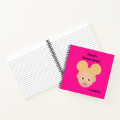 #Proud2BNaturalMe Personalized Gratitude Journals Notitieboek (Binnen)