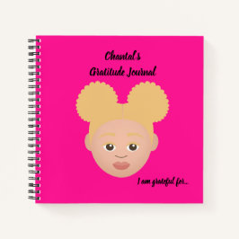 #Proud2BNaturalMe Personalized Gratitude Journals Notitieboek