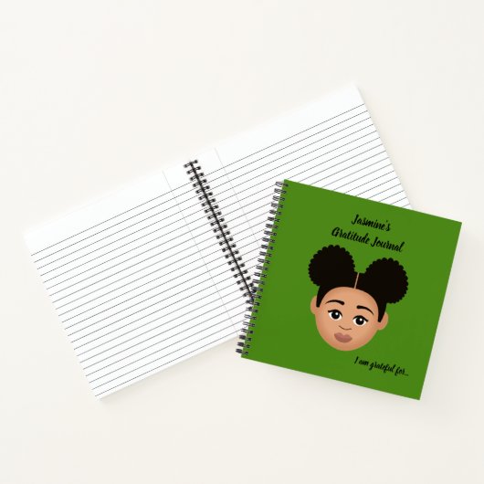 #Proud2BNaturalMe Personalized Gratitude Journals Notitieboek (Binnen)