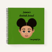 #Proud2BNaturalMe Personalized Gratitude Journals Notitieboek (Voorkant)