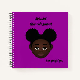 #Proud2BNaturalMe Personalized Gratitude Journals Notitieboek