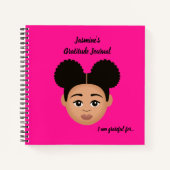 #Proud2BNaturalMe Personalized Gratitude Journals Notitieboek (Voorkant)