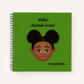 #Proud2BNaturalMe Personalized Gratitude Journals Notitieboek (Voorkant)
