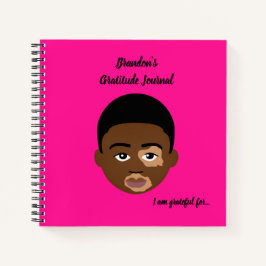 #Proud2BNaturalMe Personalized Gratitude Journals Notitieboek