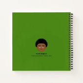 #Proud2BNaturalMe Personalized Gratitude Journals Notitieboek (Achterkant)