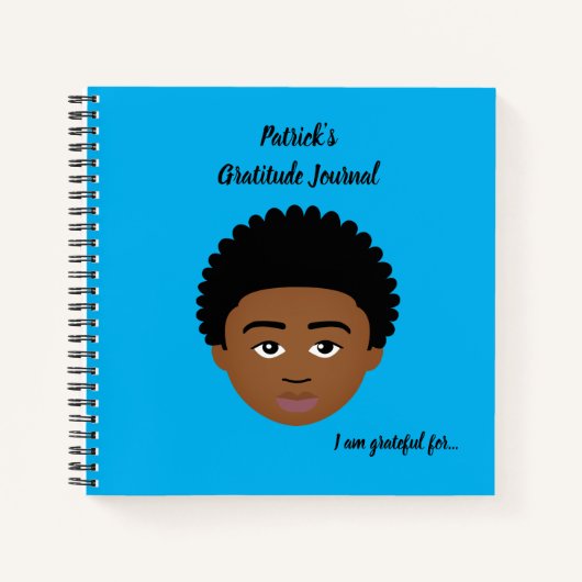 #Proud2BNaturalMe Personalized Gratitude Journals Notitieboek (Voorkant)