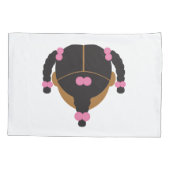 #Proud2BNaturalMe Positieve bevestiging Kussensloop (Achterkant)