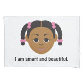 #Proud2BNaturalMe Positieve bevestiging Kussensloop (Voorkant)