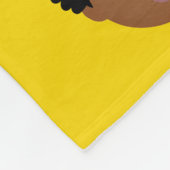 #Proud2BNaturalMe #SGR Fleece deken (Hoek)