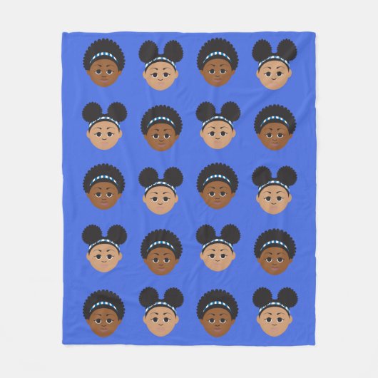 #Proud2BNaturalMe #ZPB Fleece deken (Voorkant)