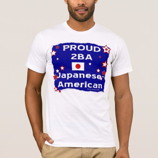Proud 2B A Japans-Amerikaans - Shirt (Voorkant)