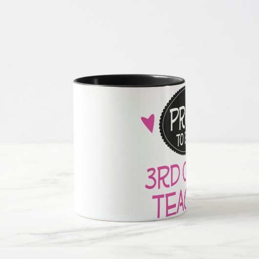 Proud 3e graad leraar mok (Midden)