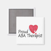Proud ABA Therapist Magneet (Voorkant / Achterkant)