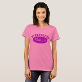 Proud Abuela (Paars) T-shirt (Voorkant volledig)