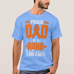 Proud ADHD-vader van ADHD Warrior ADHD-bewustzijn  T-shirt