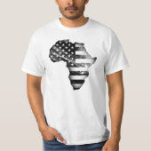 Proud African American T-shirt (Voorkant)