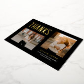 Proud Afstudeerder Afstuderen Hartelijk dank Folie Feestdagenkaart (Gedraaid)