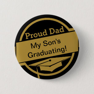 Proud Afstuderen Button