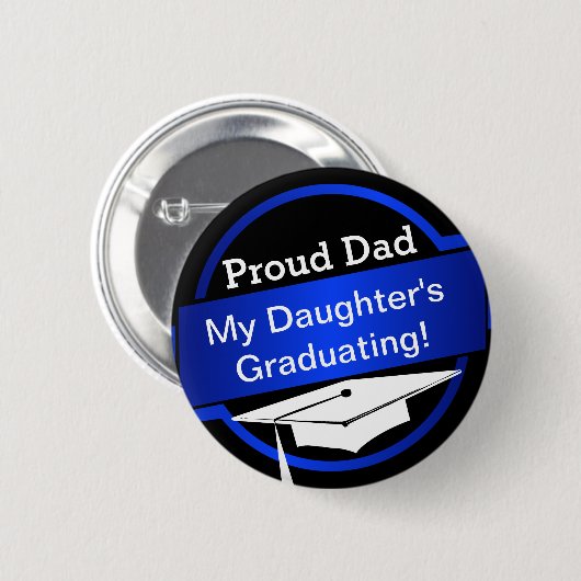 Proud Afstuderen Button (Voorkant /achterkant)