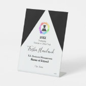 Proud Afstuderen HAMbWG Pedestal Sign Reclamebord Met Voetstuk (Voorkant)