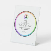 Proud Afstuderen HAMbWG Pedestal Sign Reclamebord Met Voetstuk (Voorkant)