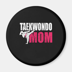 Proud Aikido Mam van een Taekwondo Fighter Gift Id Magneet