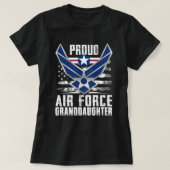 Proud Air Force kleindochter US Air Force Militar T-shirt