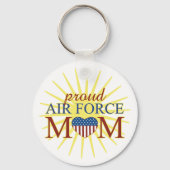 Proud Air Force Mam Sleutelhanger (Voorkant)