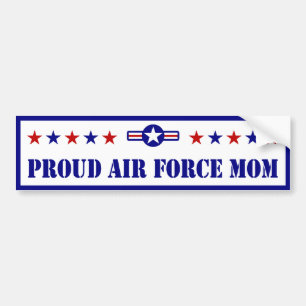 Proud Air Force Mam Stars Bumpersticker
