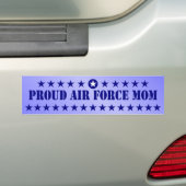 Proud Air Force Mam Stars Bumpersticker (Op auto)