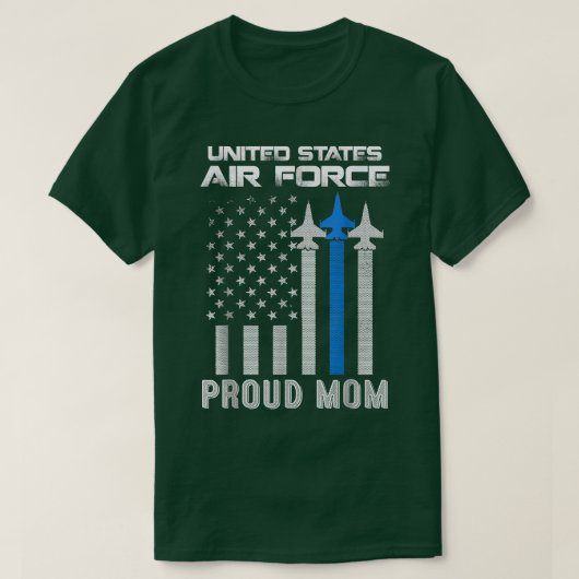 Proud Air Force Mam Veteran Day VS-luchtmacht T-shirt (Design voorkant)