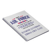 Proud Air Force Sister, persoonlijk journaal Notitieboek (Rechterzijde)