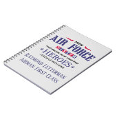 Proud Air Force Sister, persoonlijk journaal Notitieboek (Linkerzijde)