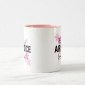 Proud Air Force Sister Tweekleurige Koffiemok (Center)