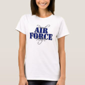 Proud Air Force Wife T-shirt (Voorkant)