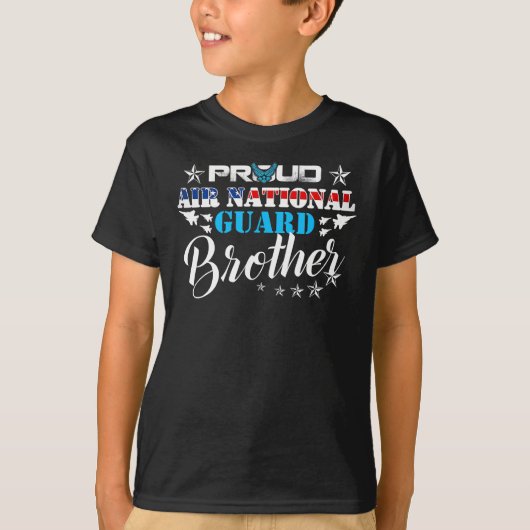 Proud Air National Guard Brother T-shirt Air Force (Voorkant)