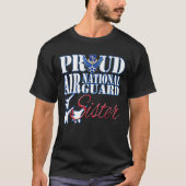 Proud Air National Guard Sister Shirt USA Air Forc (Voorkant)