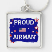 Proud Airman Sleutelhanger (Voorkant)