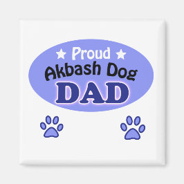 Proud Akbash Dog dad Magneet