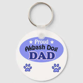 Proud Akbash Dog Dad Sleutelhanger