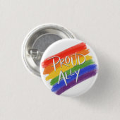 Proud Ally Button (Voorkant /achterkant)