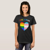 Proud Ally Lgbetq Transgender Proud Mam Proud Tran T-shirt (Voorkant volledig)