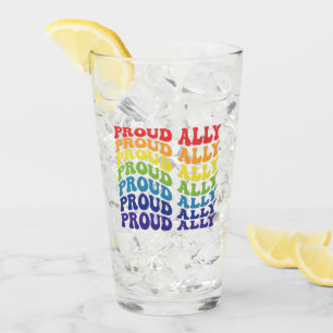 Proud Ally   LGBTQ   Gay Pride   Regenboog Glas