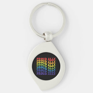 Proud Ally   LGBTQ   Gay Pride   Regenboog Sleutelhanger